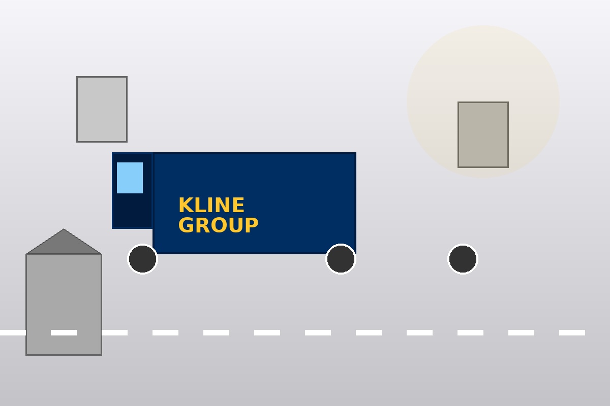 Kline Group modern trucking operations - fleet of trucks and logistics facilities in California